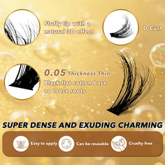 FEEGO easy apply diy lashes ideal for home lash DIY