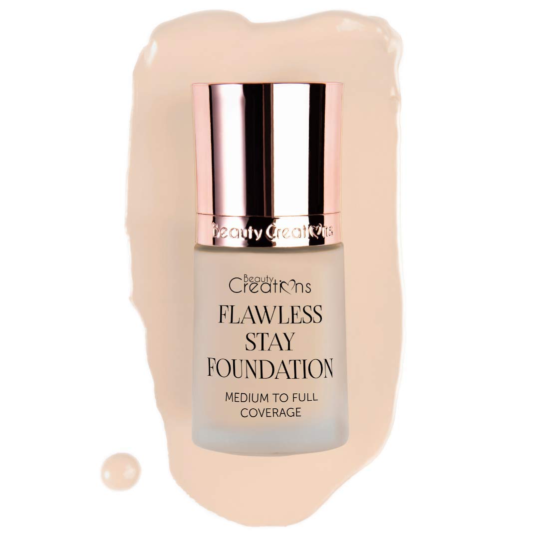 Feel Foxy Flawless Stay Foundation bottle in shade 2 delivering even tone