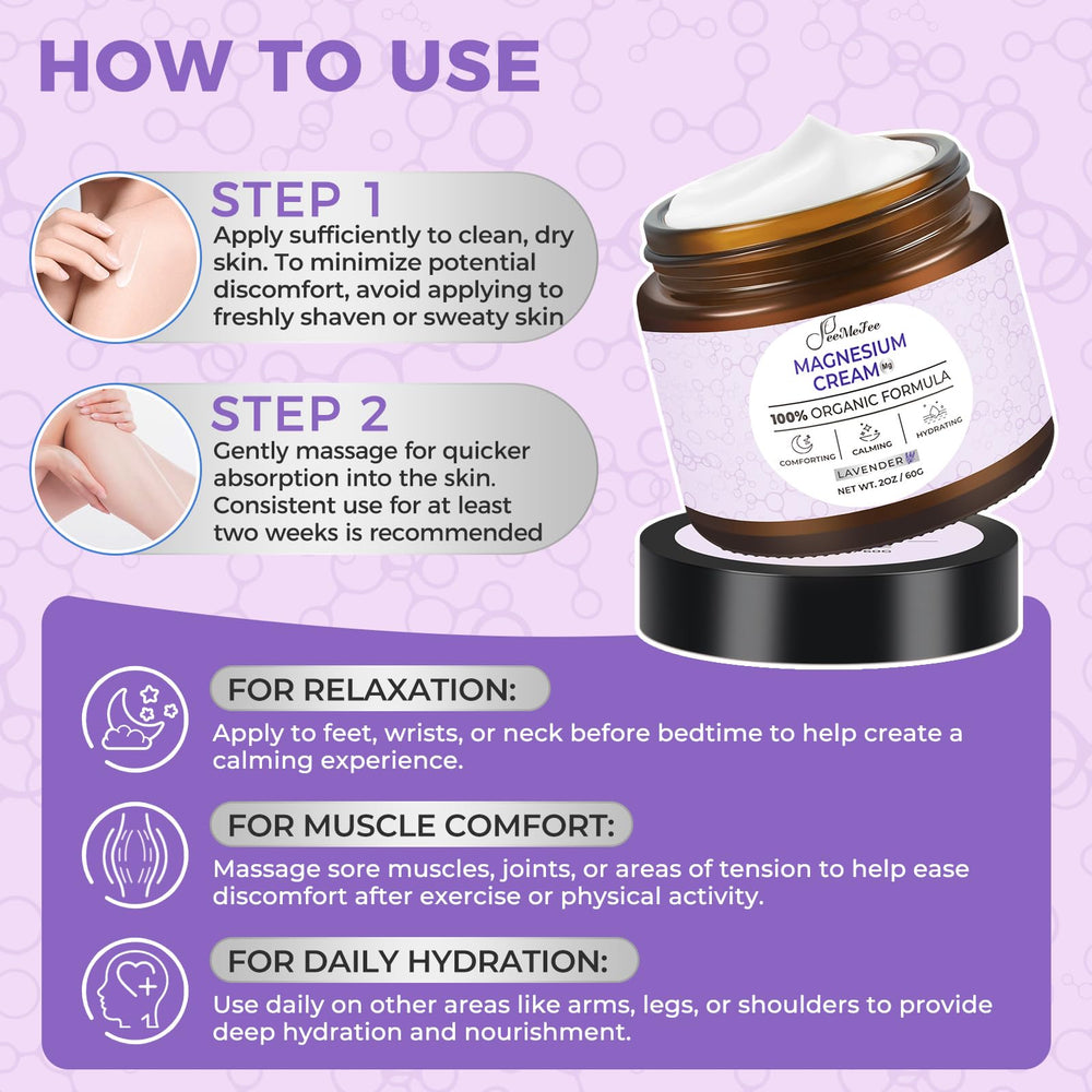 FeeMeFee Magnesium Lotion family-use scene for adults and kids