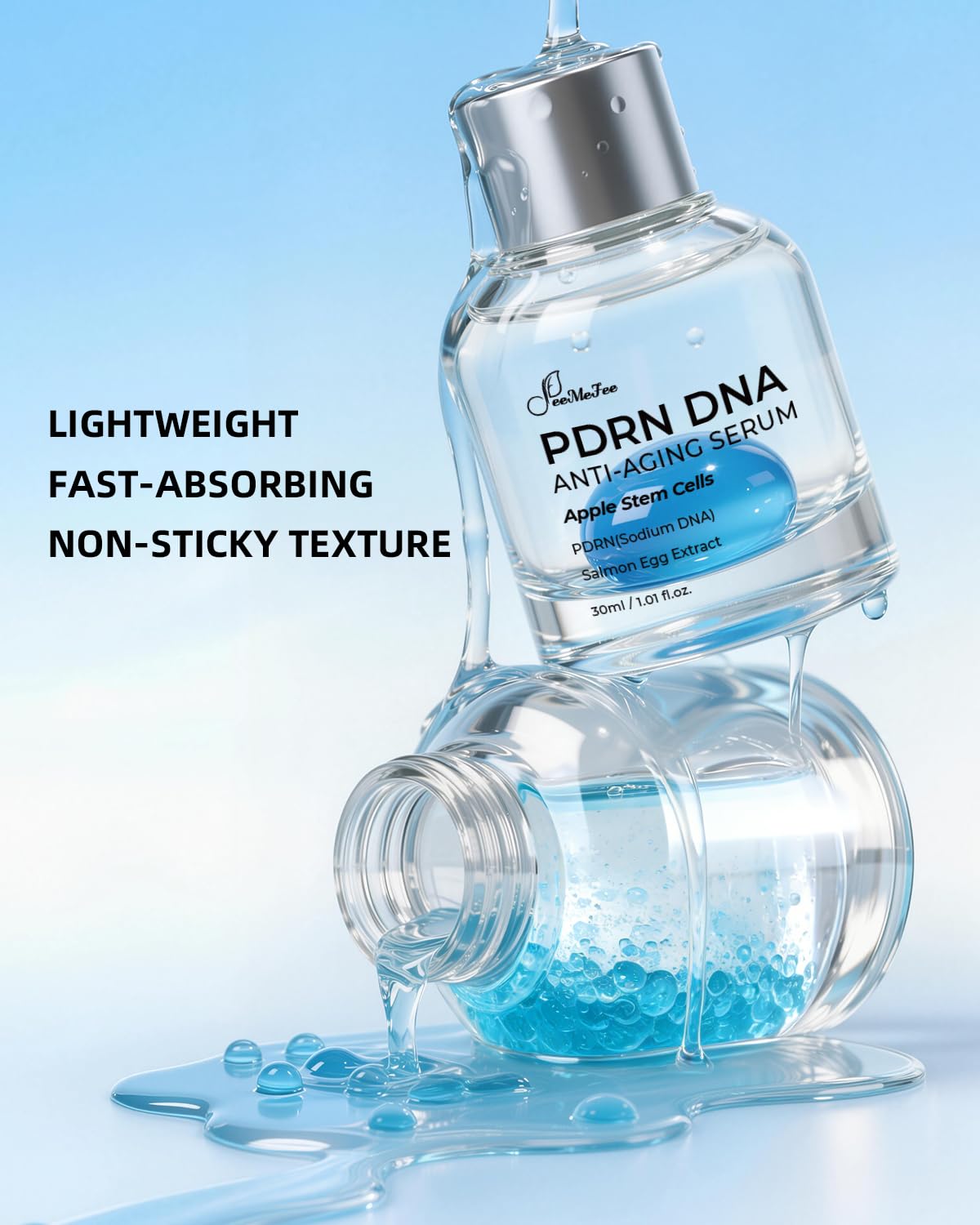 Nine-peptide blend enhancing elasticity and smoothness