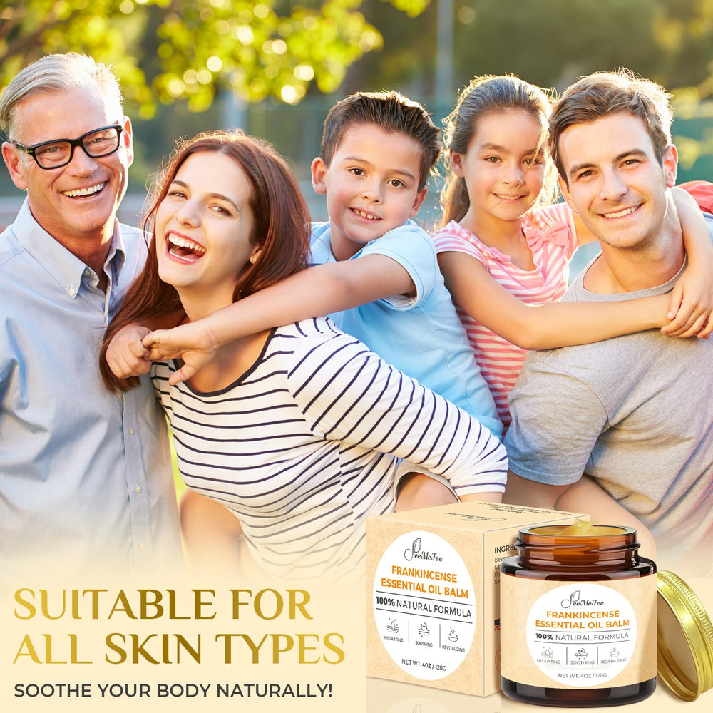 FeeMeFee Frankincense Balm is convenient for on-the-go, travel-friendly moisture