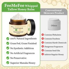 FeeMeFee beef tallow face cream all-purpose skincare suitable for face and body.