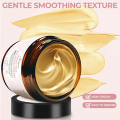 FeeMeFee Wild Yam Cream with frankincense and lavender conveys calming vibe.