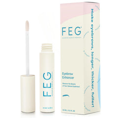 FEG Eyebrow Enhancer Serum bottle, compact 3ml for easy nightly use.
