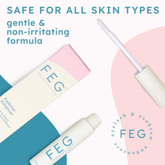 FEG Eyebrow Enhancer Serum tubes in a 2-pack ready for daily use.