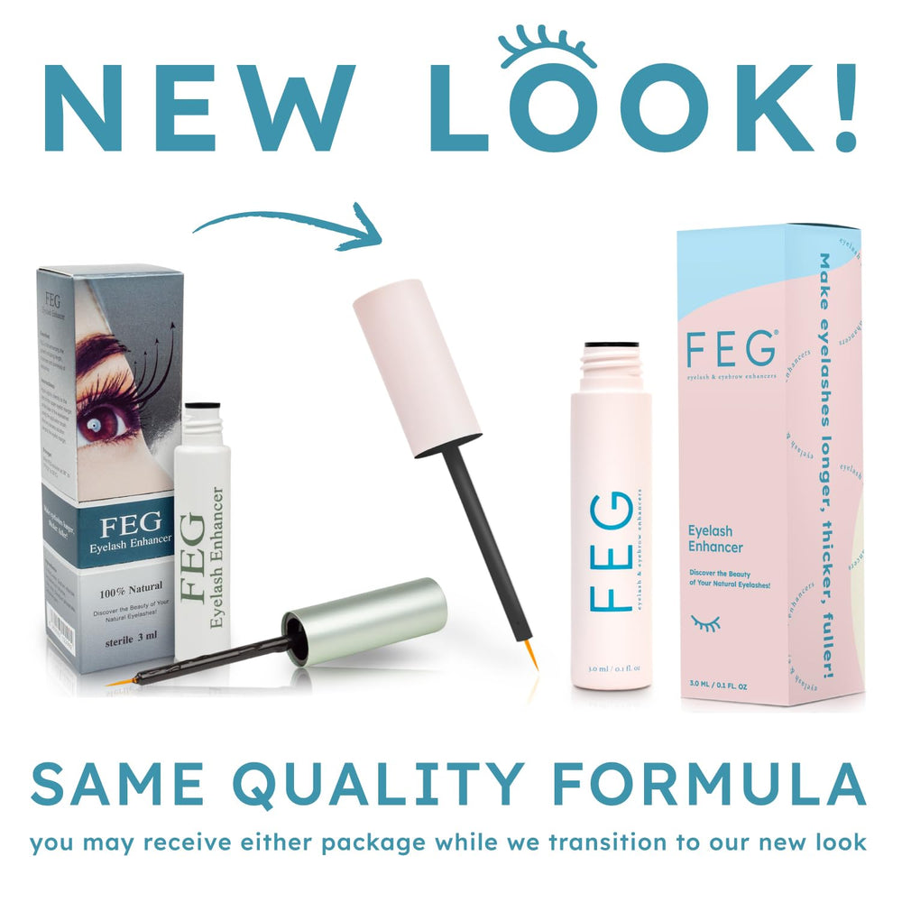 FEG applicator for precise, nightly lash line application