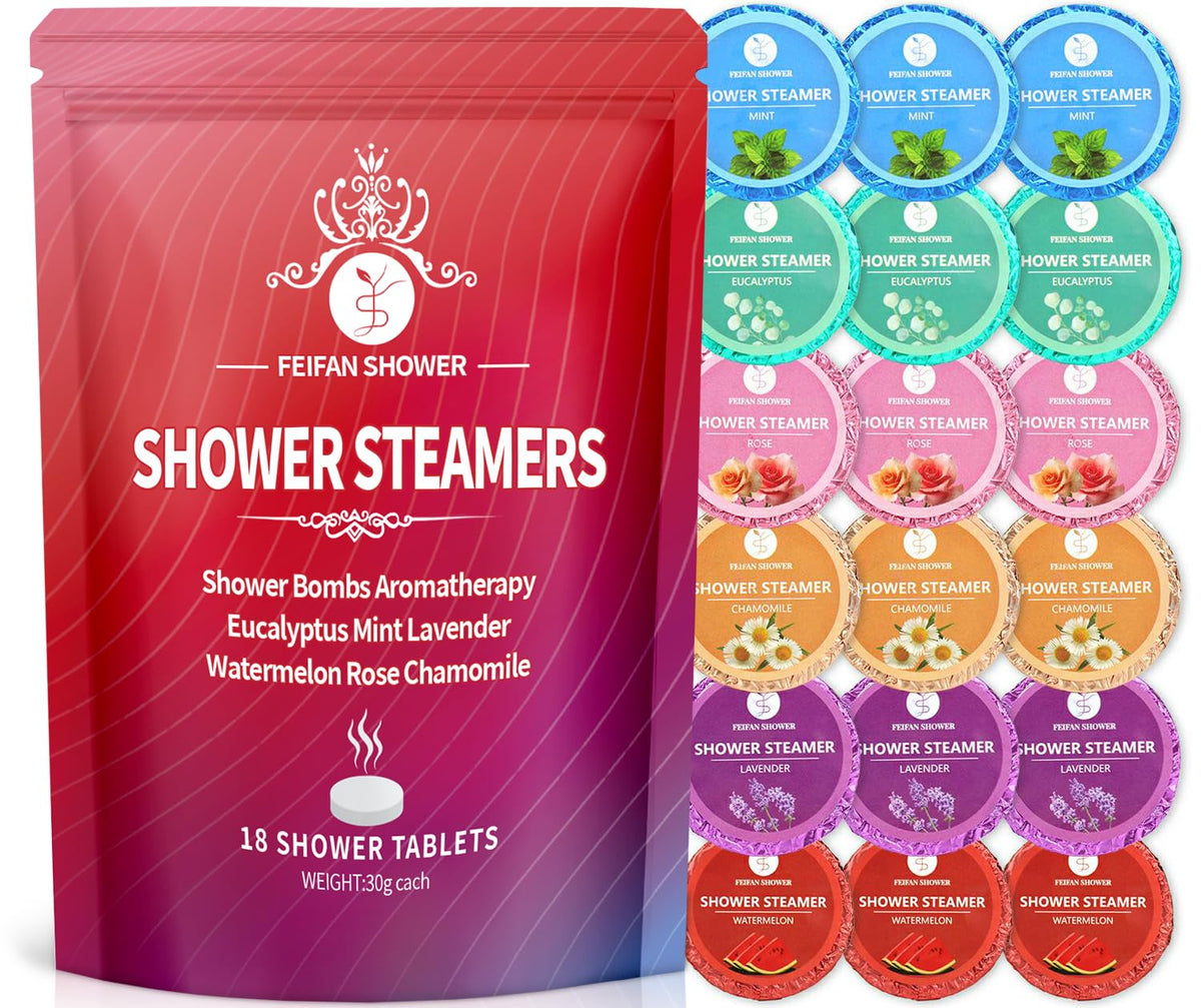 FEIFAN SHOWER 18-pack packaging for gifting and storage