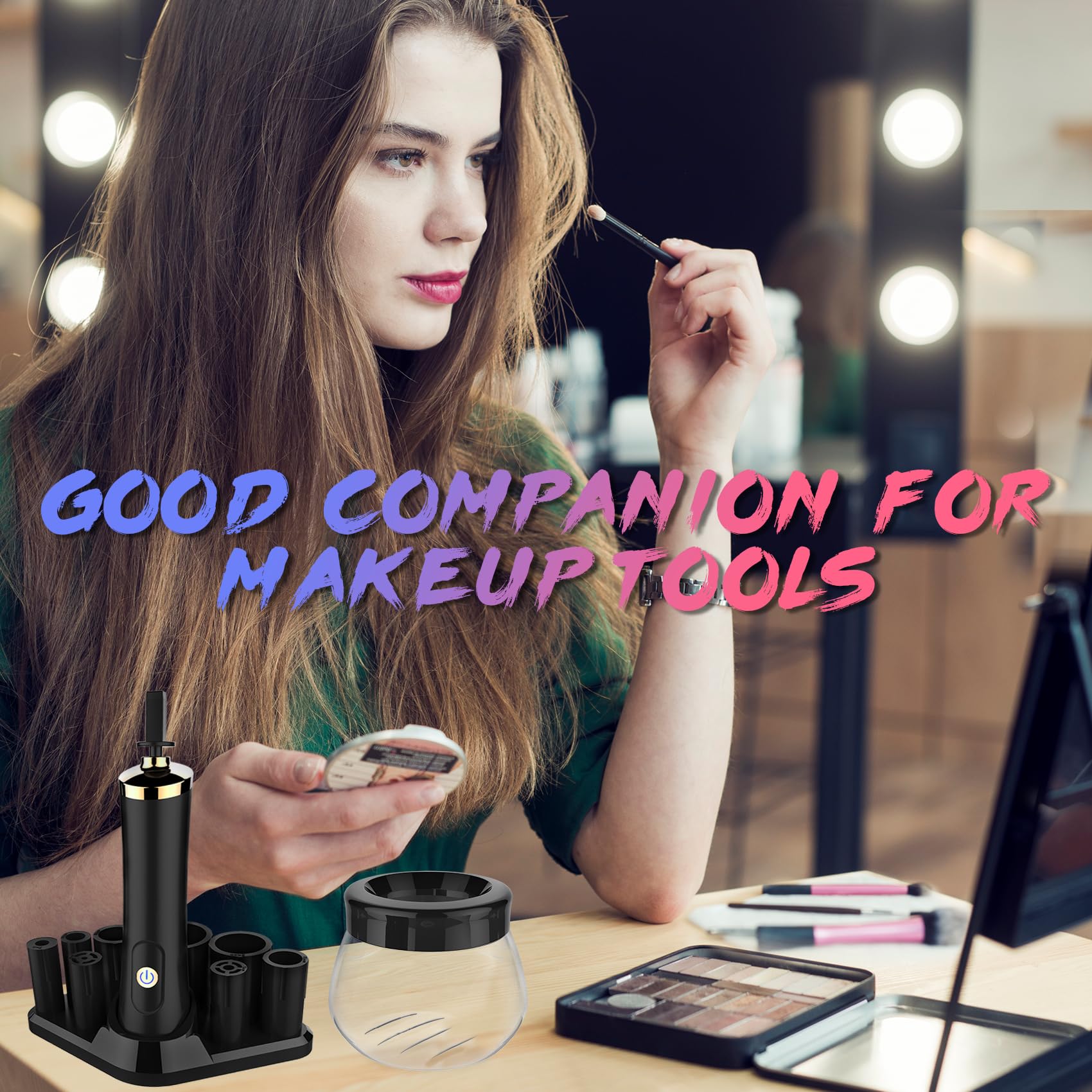 FEIMINI compact desk-friendly design saves space during use.