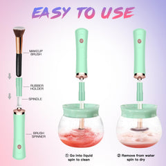 FEIMINI eight-brush holder sizes fit most brushes for versatile cleaning.
