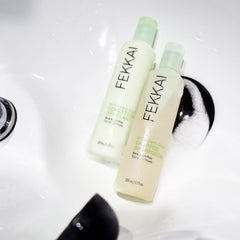 Fekkai conditioner on hand showing slip for detangling ease