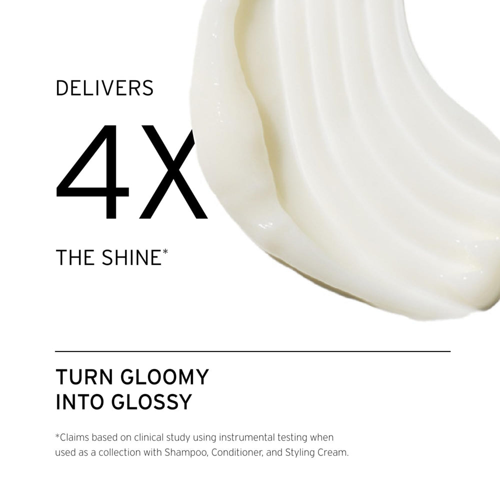 Fekkai Brilliant Gloss Conditioner label and cap highlight vegan formula