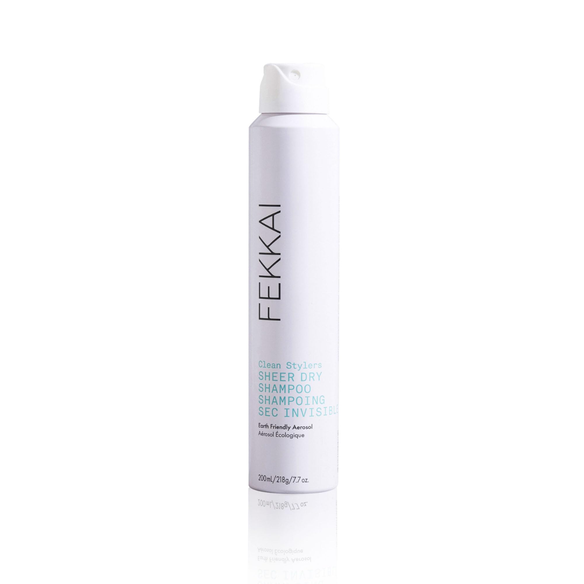 Fekkai Clean Stylers Sheer Dry Shampoo bottle ready for an oil-absorption refresh