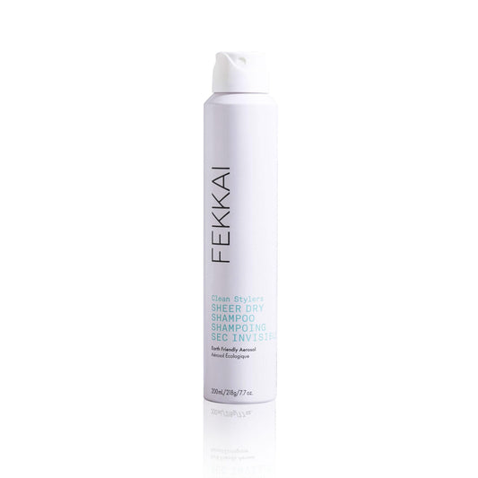 Fekkai Clean Stylers Sheer Dry Shampoo bottle ready for an oil-absorption refresh