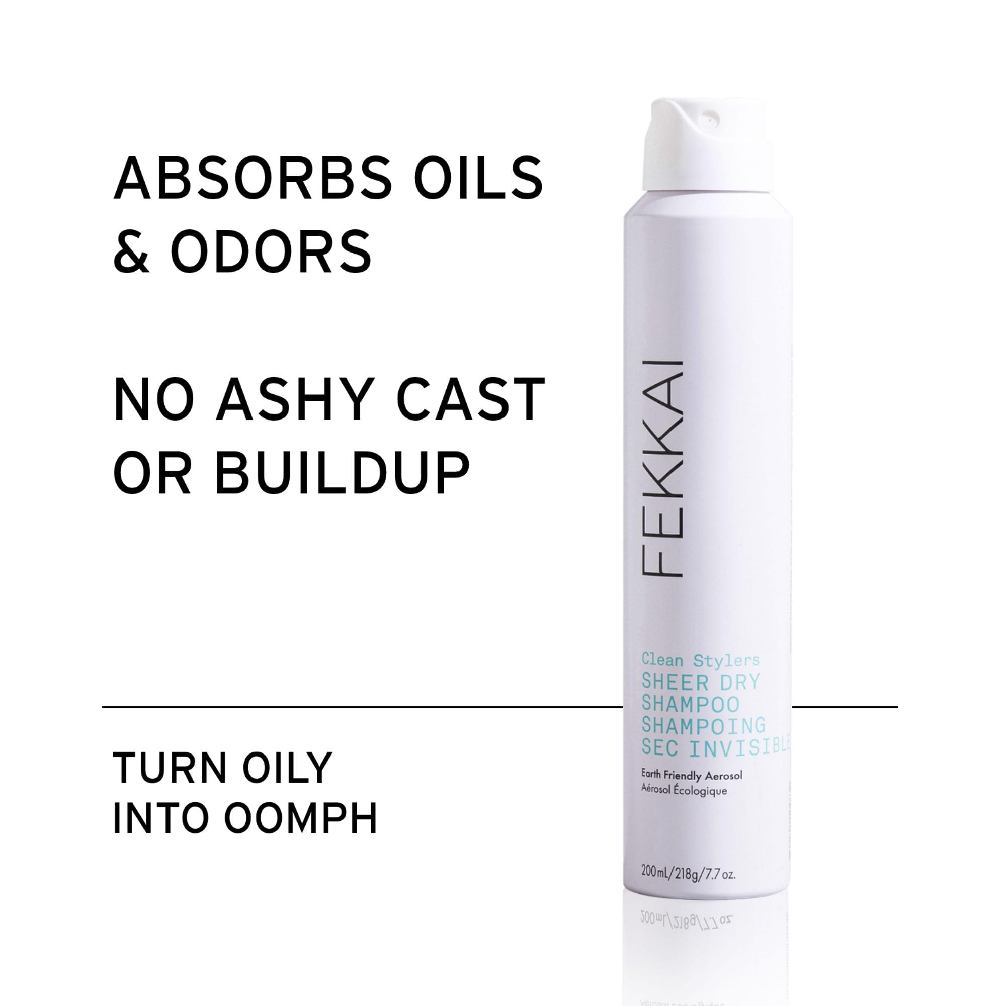 Fekkai Sheer Dry Shampoo nozzle for precise, mess-free application