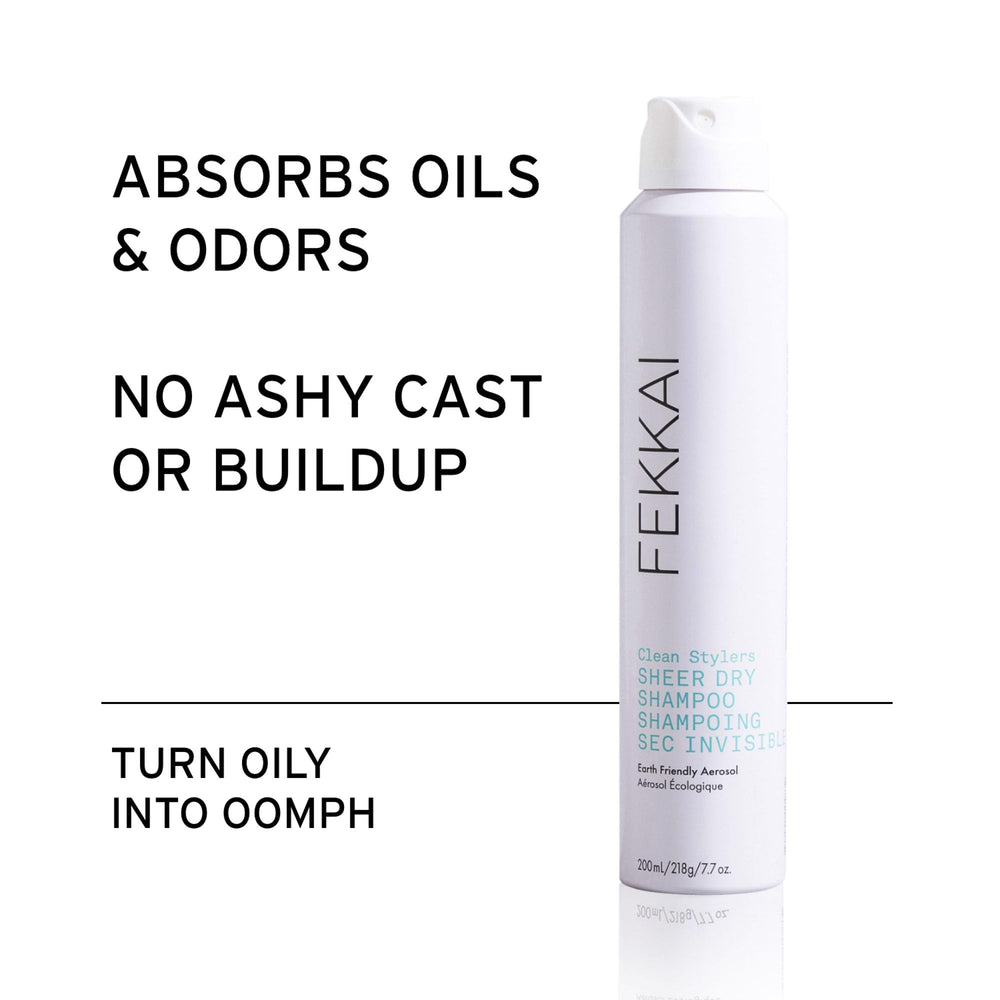 Fekkai Sheer Dry Shampoo nozzle for precise, mess-free application