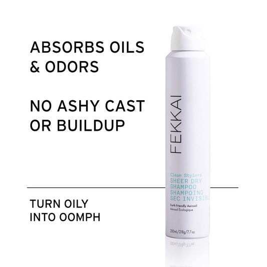 Fekkai Sheer Dry Shampoo nozzle for precise, mess-free application