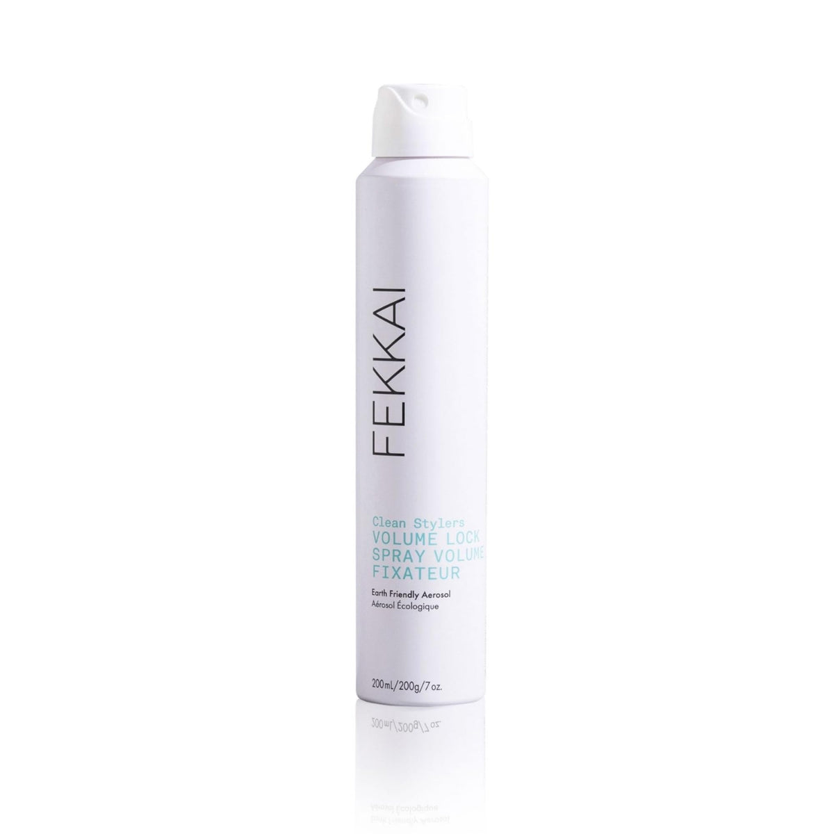 FEKKAI Clean Stylers Volumizing Hairspray bottle mist delivers long-lasting humidity resistance.