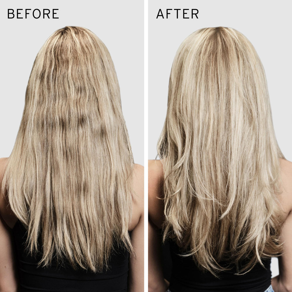 Fekkai hair after use closeup shows smoothness and manageability