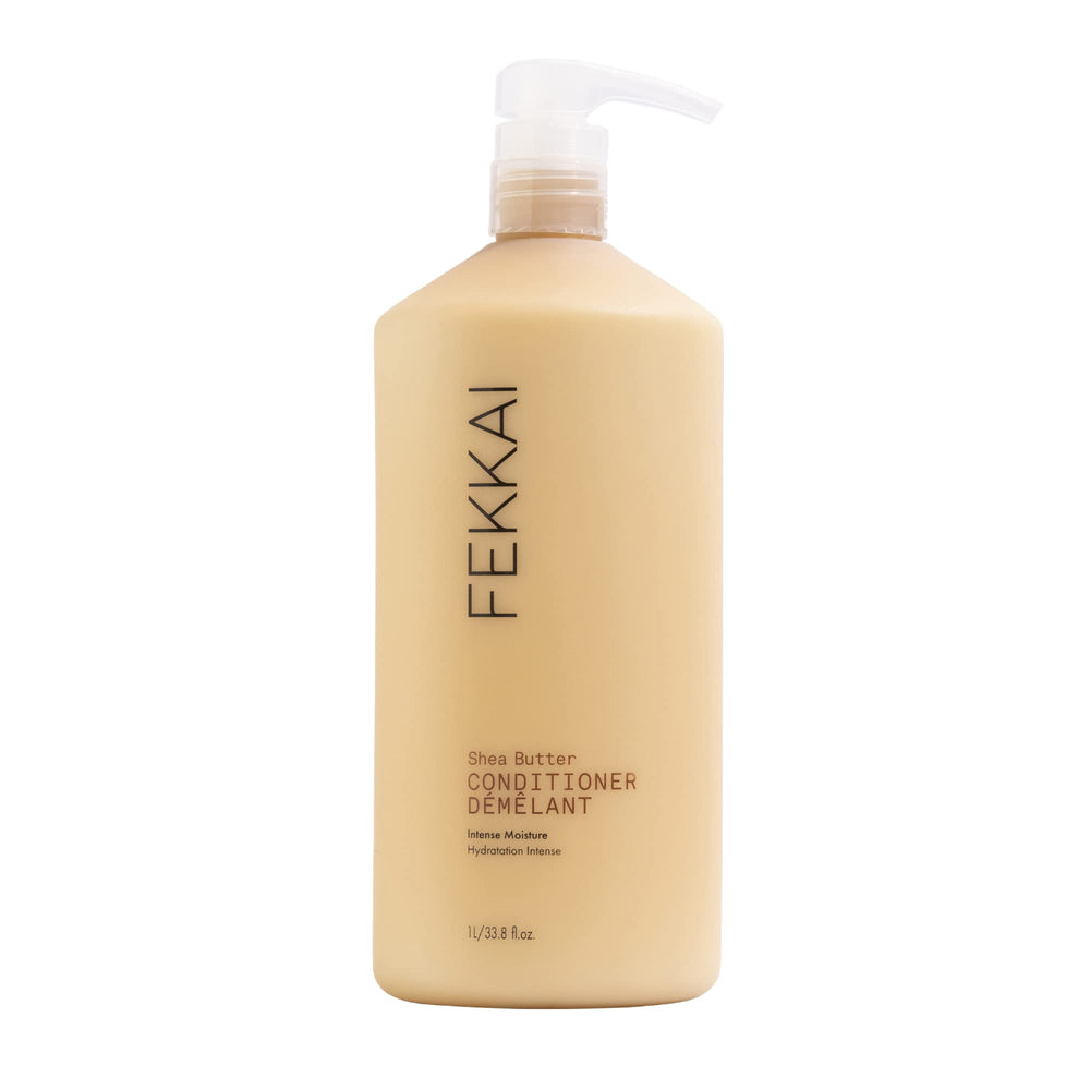 Fekkai Shea Butter Conditioner 1L bottle delivers intense moisture and frizz control