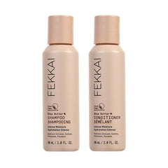 FEKKAI Shea Butter Shampoo bottle with 2oz packaging for moisture boost