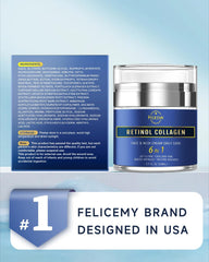 Mineral-rich Dead Sea components nourish Felicemy cream application.