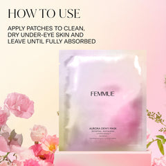 FEMMUE Aurora patches with niacinamide and caffeine support skin comfort