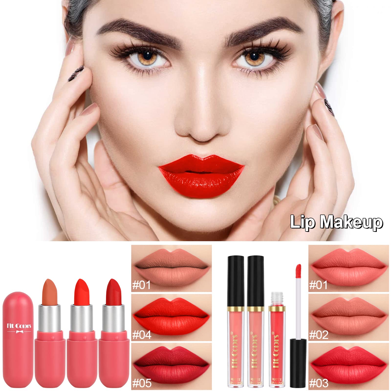 Fenshine lip gloss and lipstick lineup offers hydrating color for any mood.