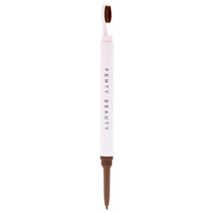 Fenty Beauty Brow MVP styler paddle brush blending for seamless definition.
