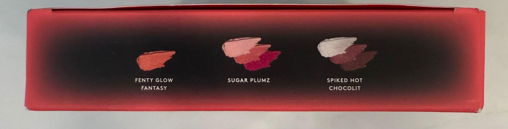 FENTY BEAUTY Gloss Bomb on lips delivering luminous, non-sticky shine