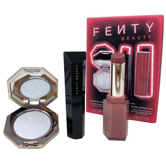 Fenty Beauty mini Hella Thicc mascara tube for bold, lifted lashes.
