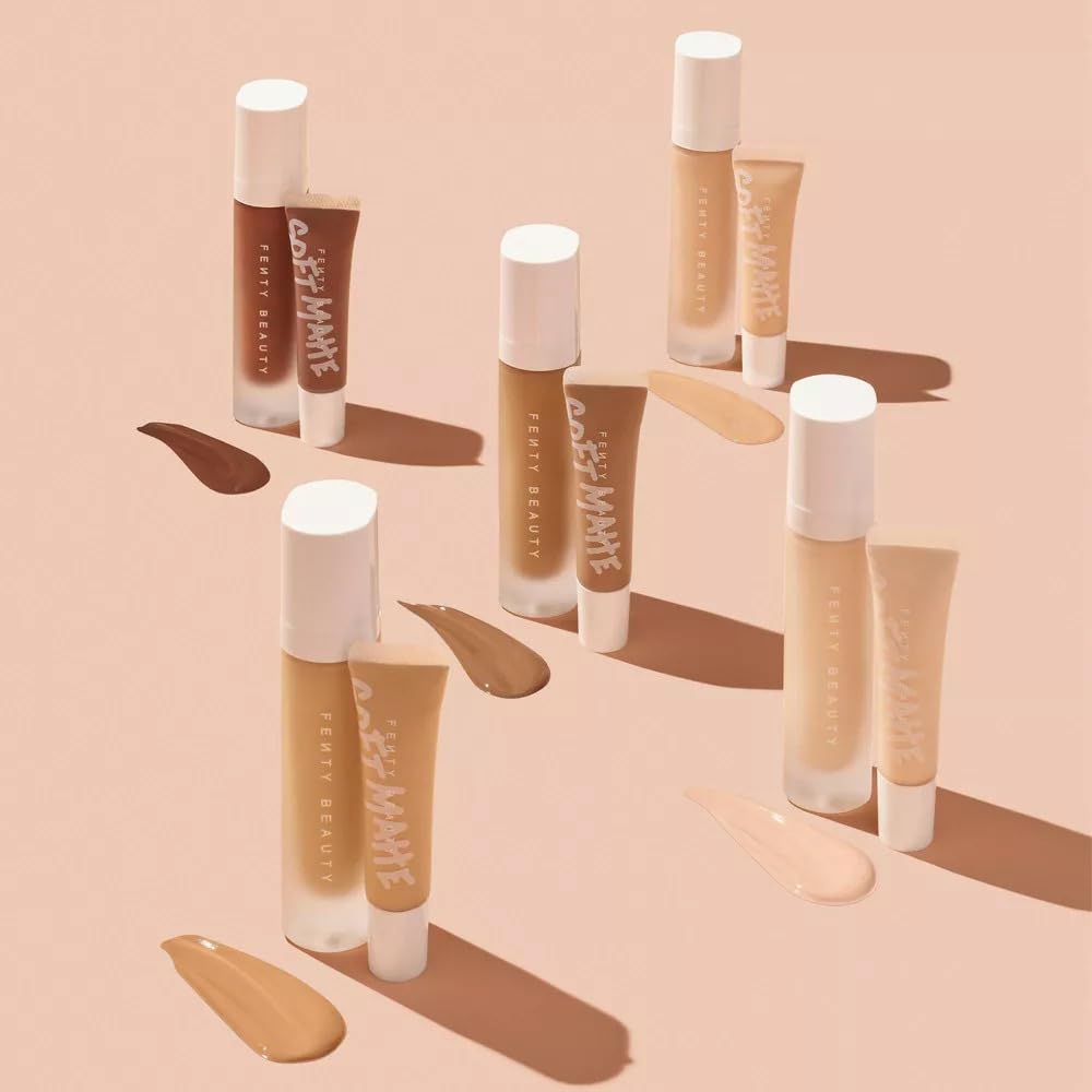 Fenty Beauty Pro Filt'r Soft Matte Foundation delivers even coverage for a smooth look