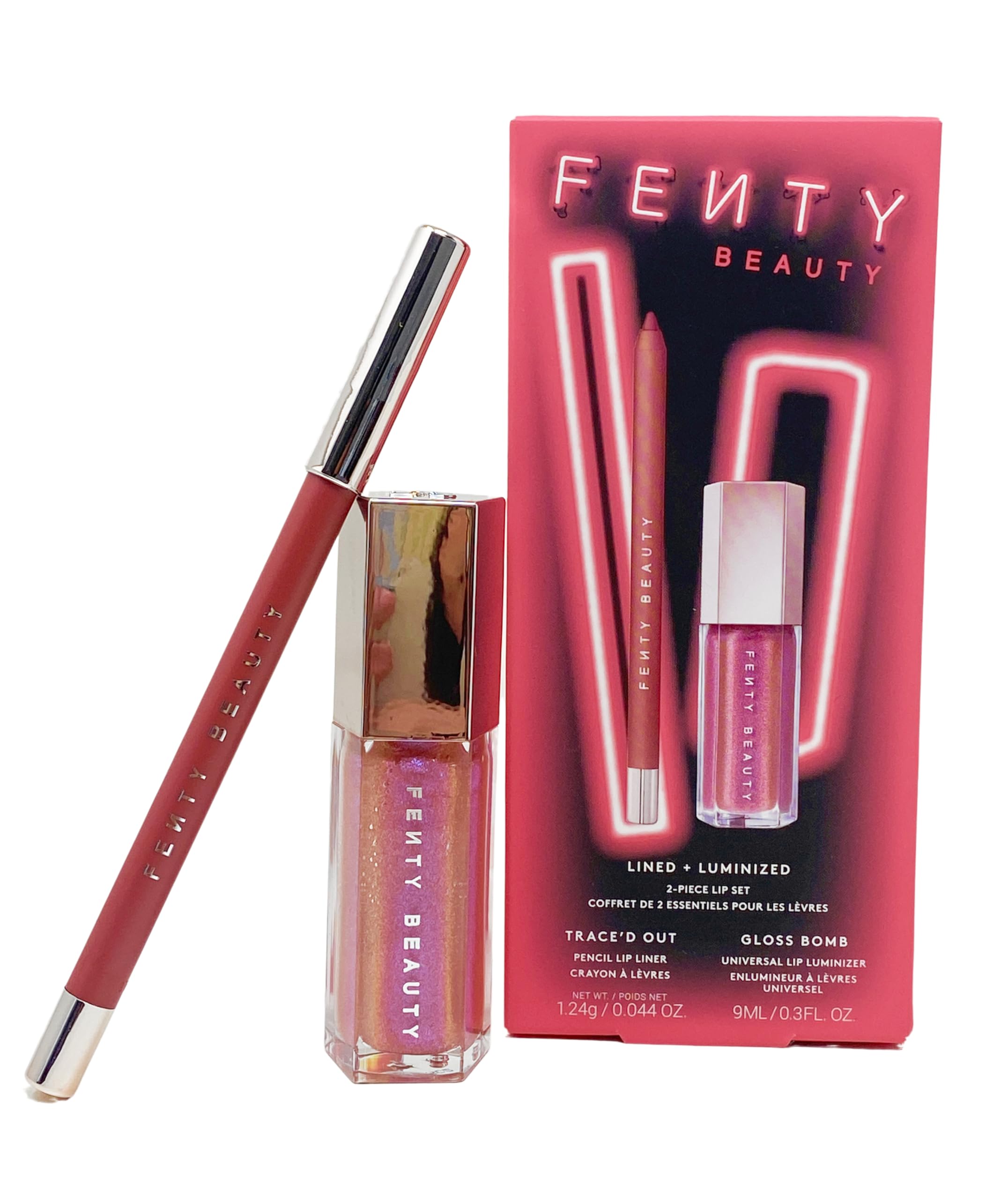 Fenty Beauty Trace'd Out lip liner in Riri for precise, long-wearing definition.