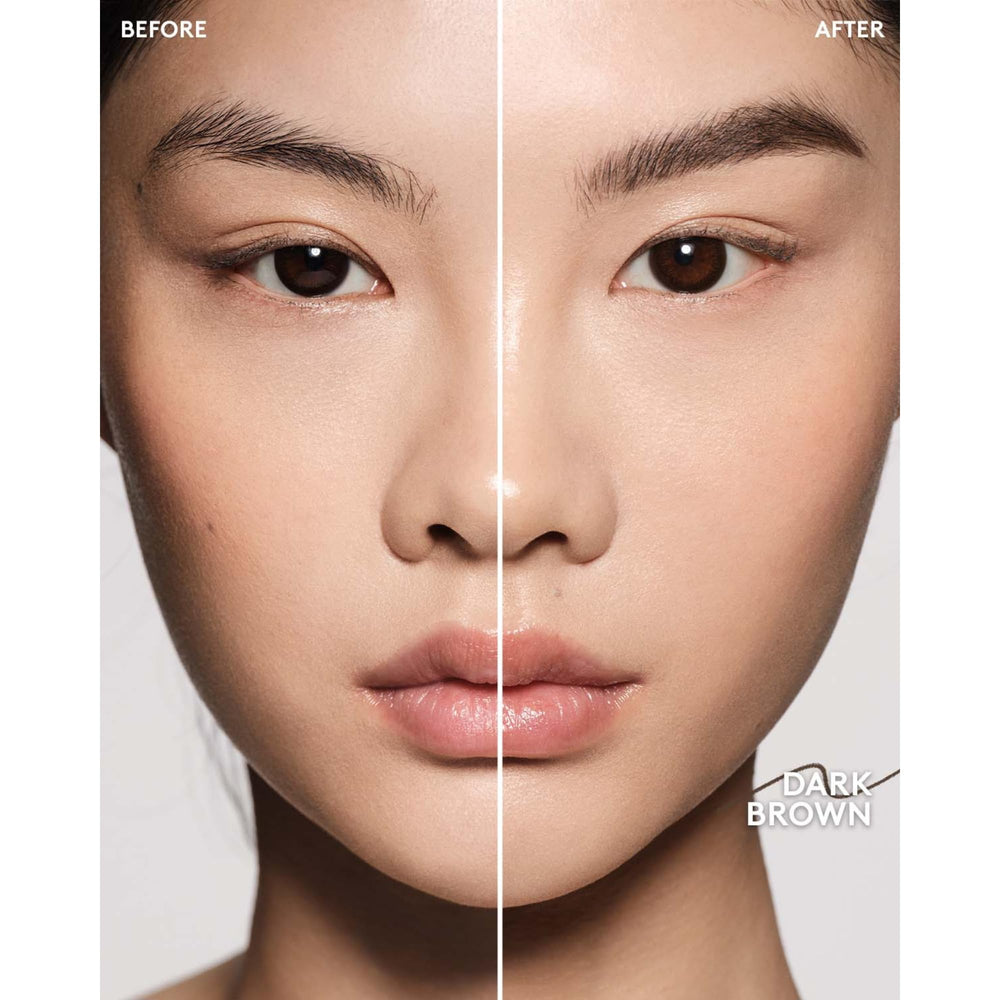 Fenty Brow MVP dark brown swatches for versatile brunette looks