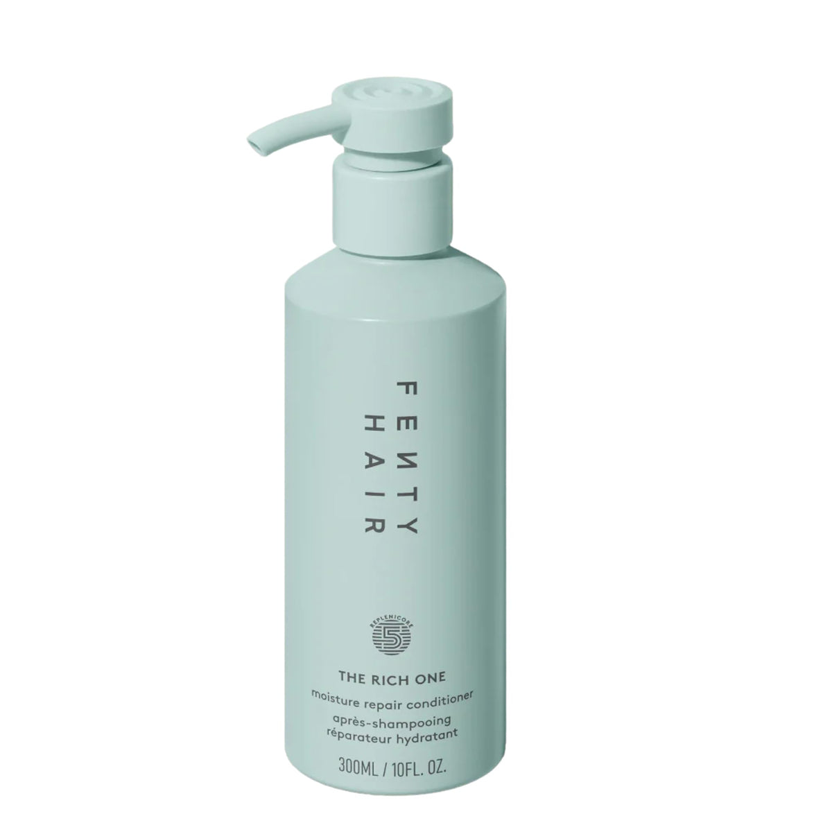 Fenty Hair The Rich One conditioner bottle delivers hydration for softer hair.