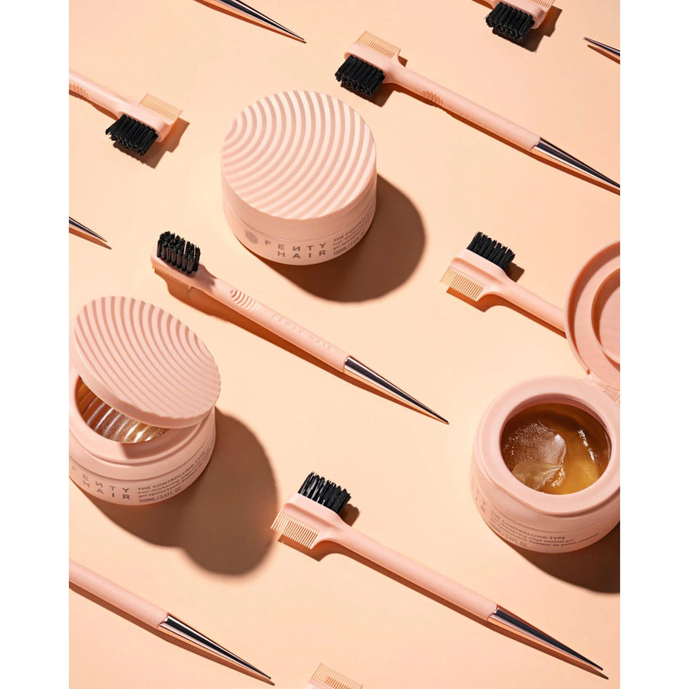 Fenty Edge Gel helps sculpt and fix edges for neat looks.