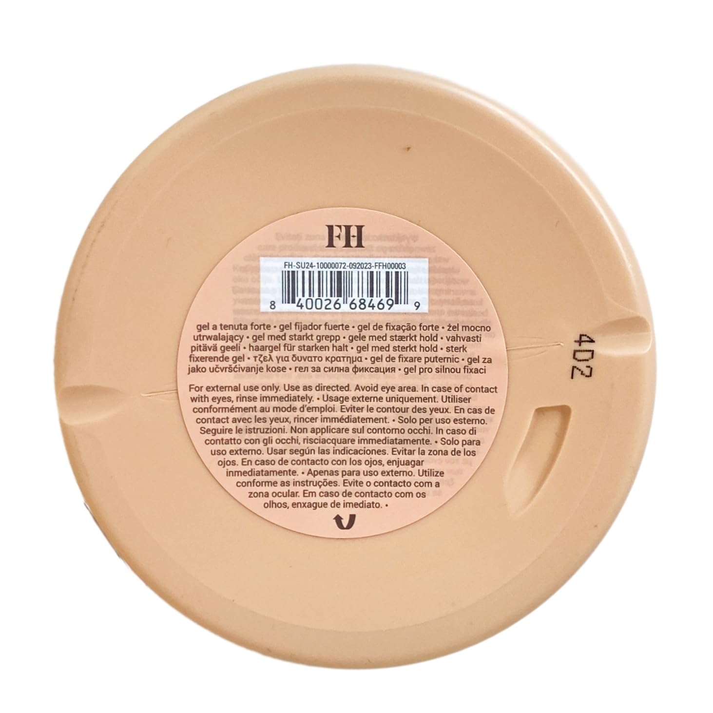 Fenty Hair The Gelly Type slick-back look showcasing all-day hold and polished finish