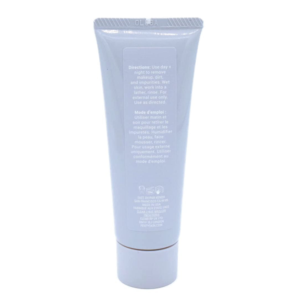 Fenty Skin Total Cleans'r recycling tip showing cap and tube separation.