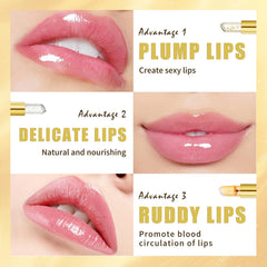 Fenvio Lipstick provides glossy shine without stickiness.