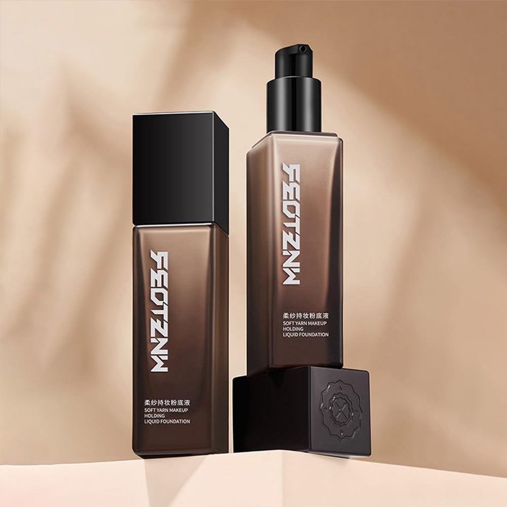 Feotznw Flawless Finish application scene shows easy, blendable texture.