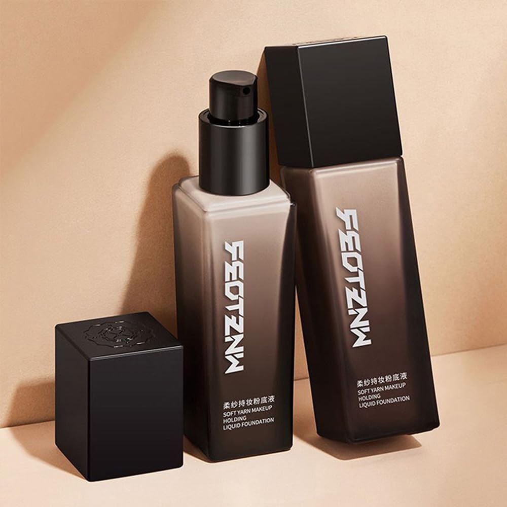 Feotznw Flawless Finish close-up highlights semi-matte, radiant-looking skin.