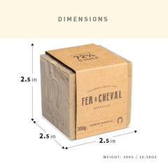 Fer à Cheval palm oil free soap suitable for sensitive skin