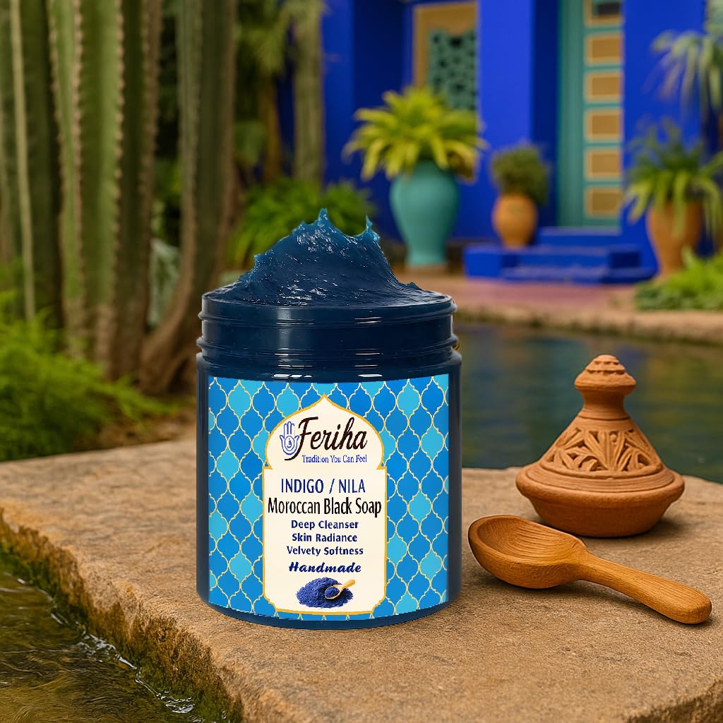 FERIHA authentic Moroccan craft—time-honored methods in every batch.