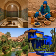 FERIHA Sahara Nila based formula—natural color variation adds unique luxury.