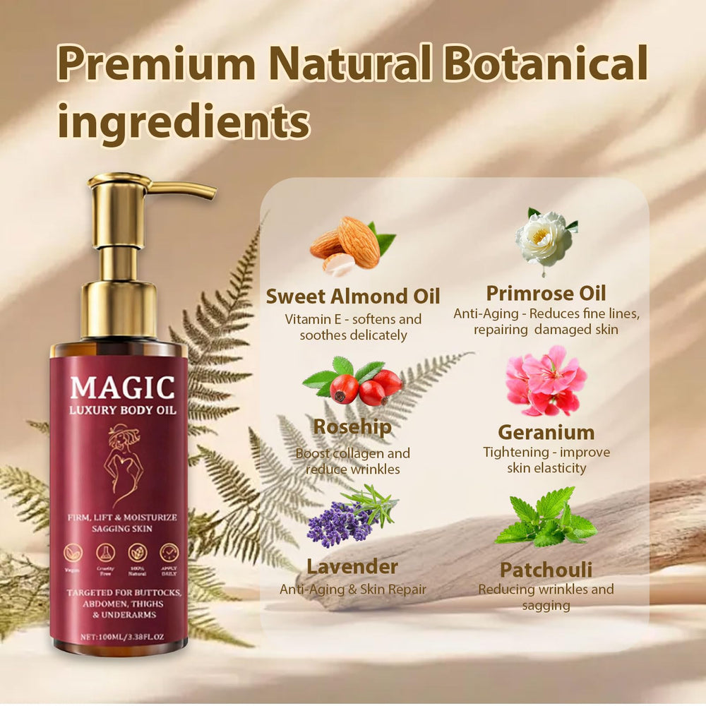 FERMELUXE botanical ingredients like almond and rosehip for nourishment.