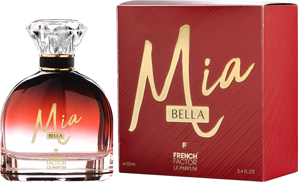 FF French Factor Mia Bella spray demonstrates long-lasting aroma for all-day wear.