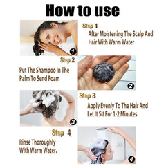 F FENG PEI deep-clean scalp action refreshes hair and removes buildup.