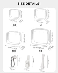 FFpaw clear PVC material is durable and waterproof