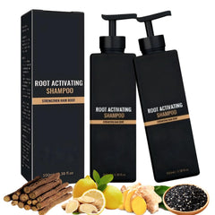 FHH Root Activator Shampoo bottle front view for thinning hair.