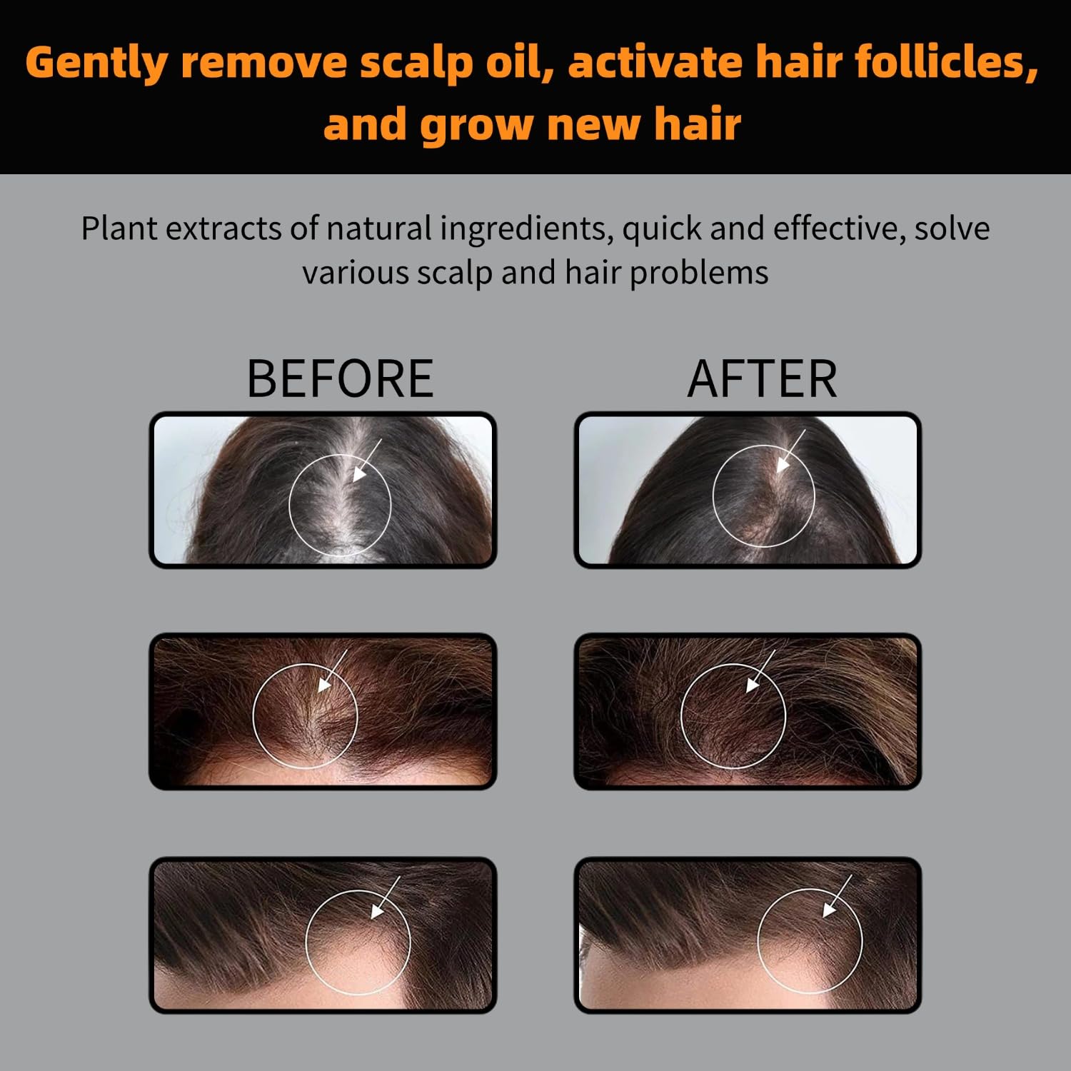 FHH Root Activator Shampoo on smooth, manageable hair.