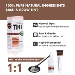 FIAHNG lash color kit developer bottle for easy mixing.